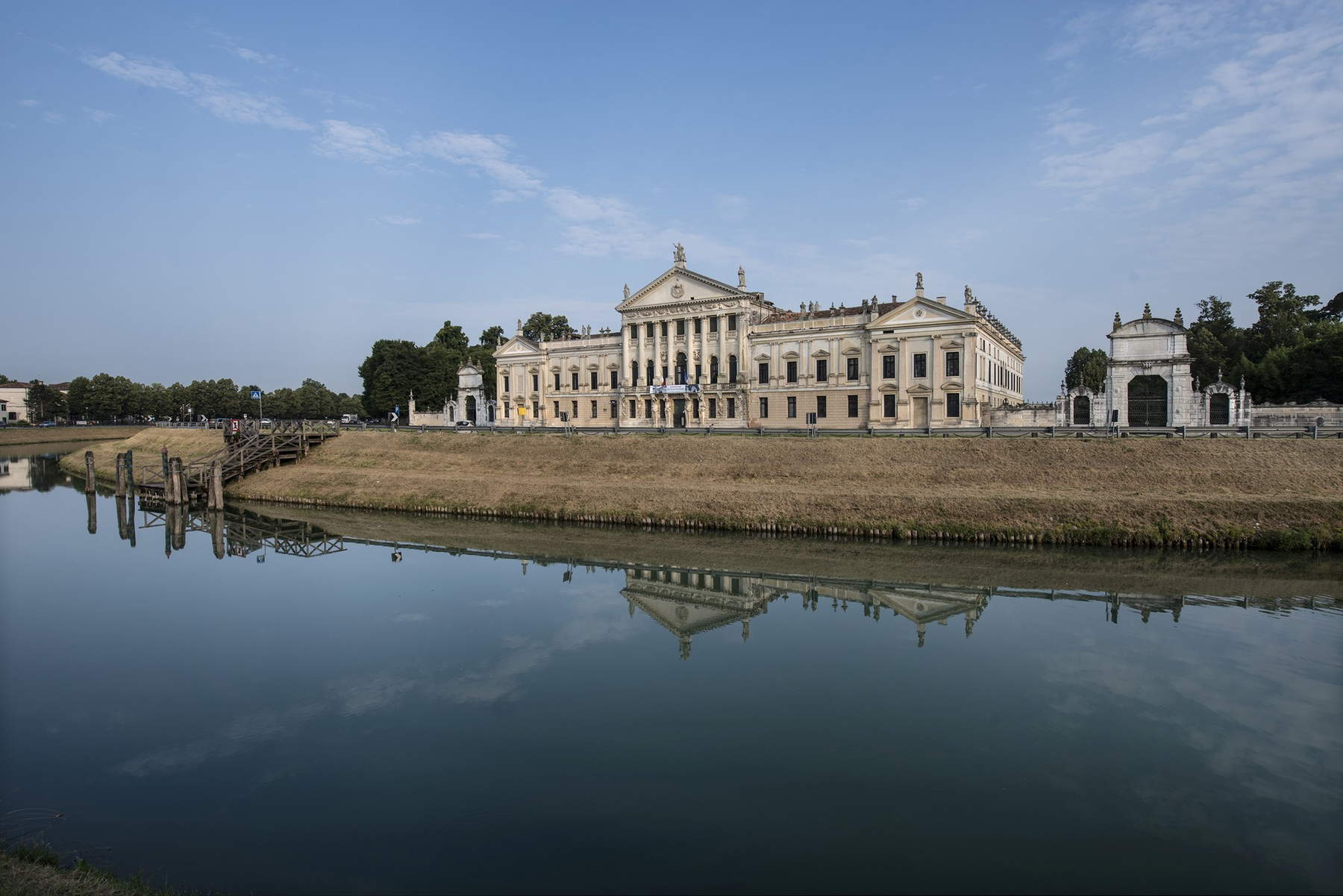 The facade of the Villa Pisani. Photo: National Museum of Villa Pisani The facade of the Villa Pisani. Photo: National Museum of Villa Pisani
