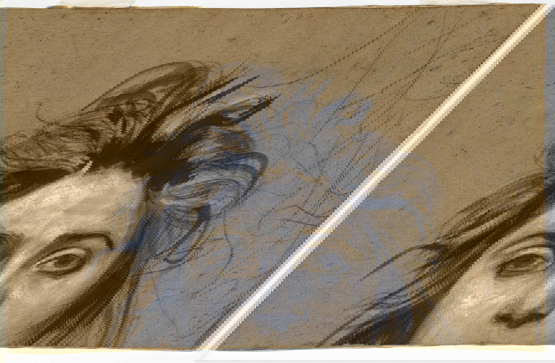 Vincenzo Gemito, Portrait of Anna Gemito (circa 1886; pencil, ink, gouache on paper; Naples, Museo e Real Bosco di Capodimonte) &copy; courtesy of the Ministry of Culture - Museo e Real Bosco di Capodimonte