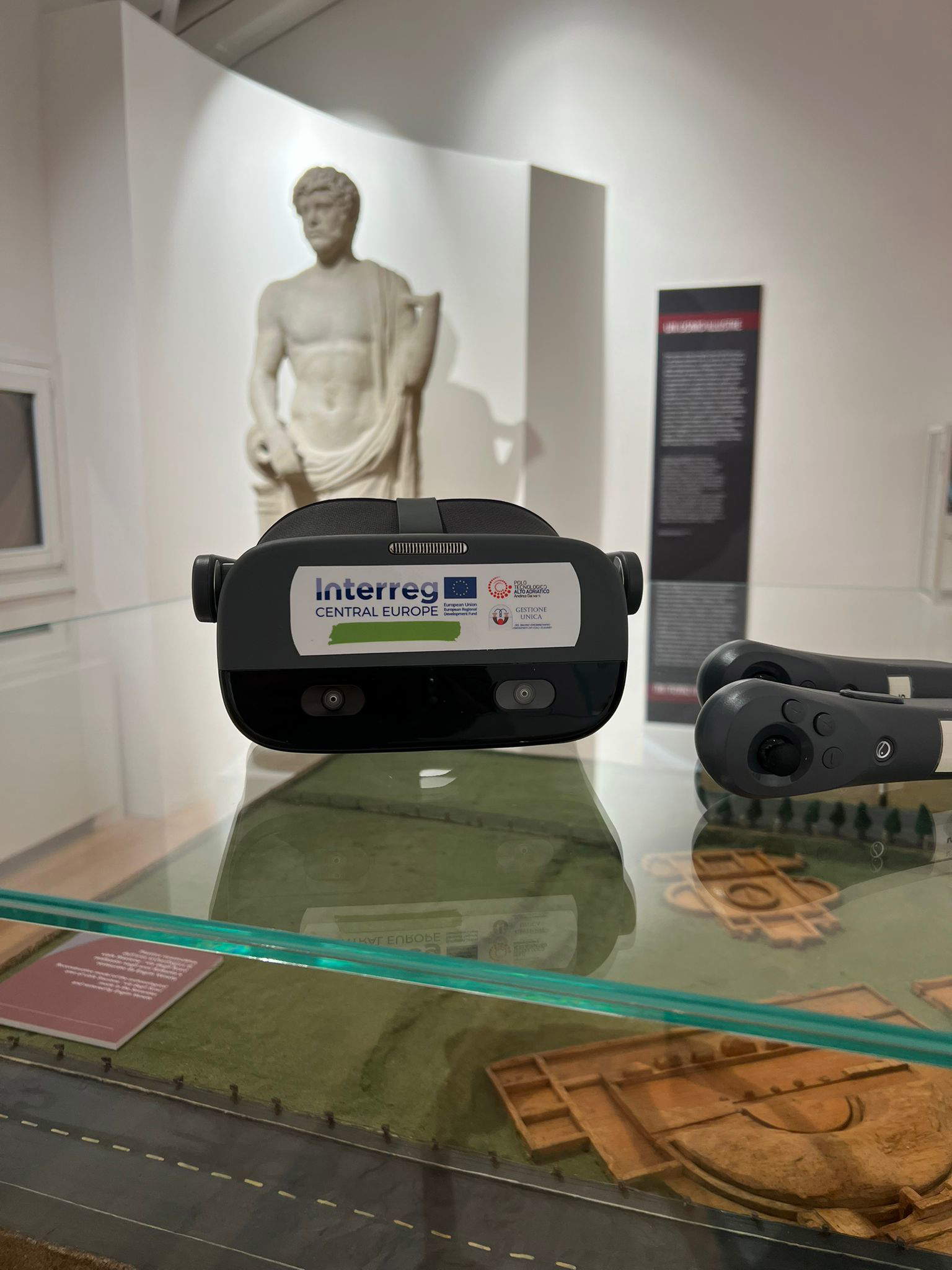 Visionneuses 3D au musée du thermalisme antique de Montegrotto Terme Visionneuses 3D au musée du thermalisme antique de Montegrotto Terme