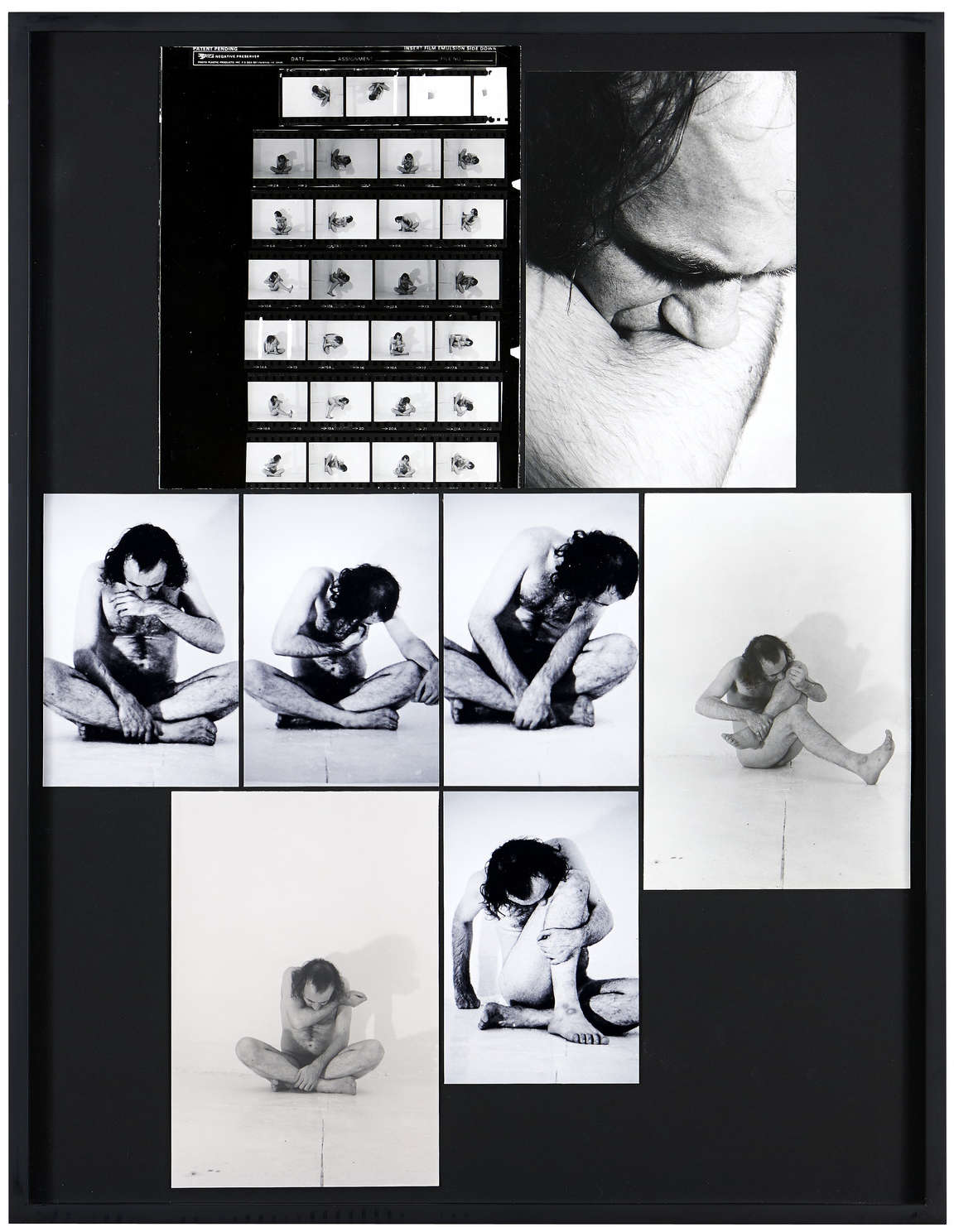 Vito Acconci, Markenzeichen (1970; Aufführung)