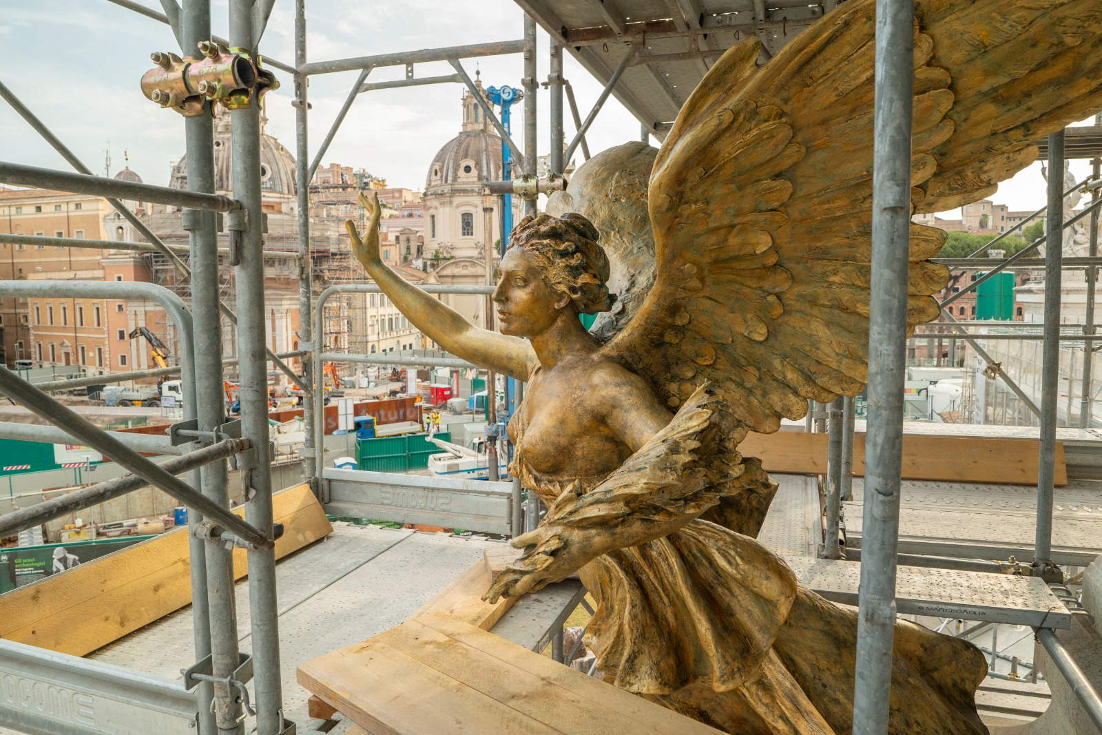 Edoardo Rubino's Winged Victory after restoration Edoardo Rubino's Winged Victory after restoration