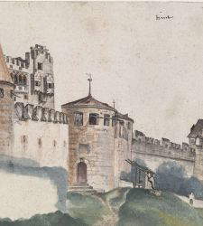 When Albrecht D&uuml;rer drew the Castello del Buonconsiglio in Trento.