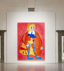 Florenz, die große Ausstellung von André Butzer im Museo Novecento, die den Werdegang des Künstlers nachzeichnet