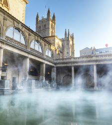 Los antiguos baños romanos... de Inglaterra: descubriendo Bath