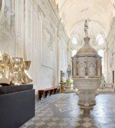 Le opere di Gio' Pomodoro in mostra nel Battistero di Pietrasanta nel giorno del solstizio d'estate
