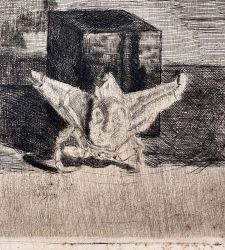 Luigi Bartolini and early 20th century Italian engraving on display in Collesalvetti