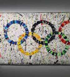 Al Palais de Tokyo di Parigi sono in mostra opere d'arte realizzate da atleti olimpici