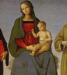 Le retable de Tezi du Pérugin de la Galerie nationale d'Ombrie exposé à Lecco 