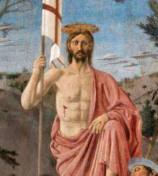 Die Auferstehung von Piero della Francesca in den Seiten der Kunstgeschichte