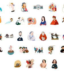 Le Prado transforme ses chefs-d'œuvre en emoji pour Whatsapp