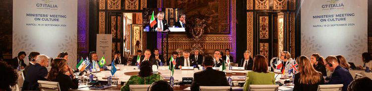 Lo que se dijo en el G7 Cultura de Nápoles