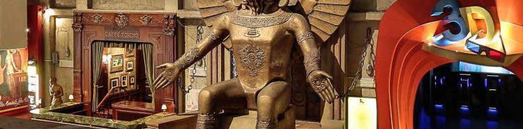 Un dios monumental en el Museo del Cinema di Torino: la estatua de Moloch en Cabiria