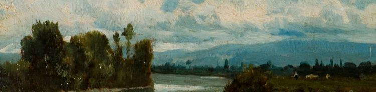 Die Ländereien von Pisa in den Gemälden der Macchiaioli