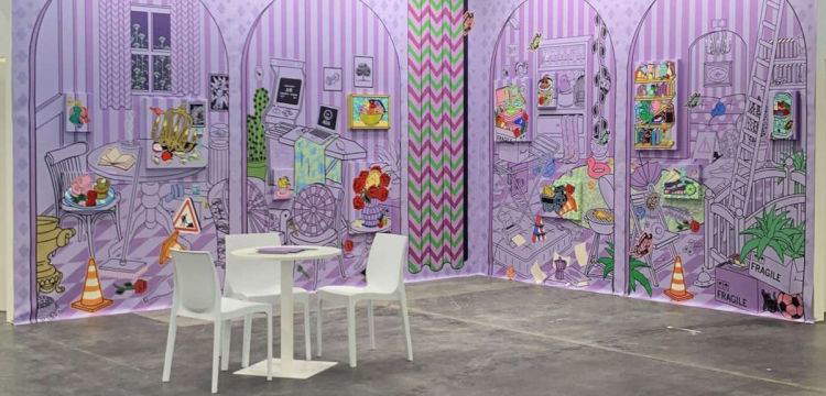 The Lilac Room : un chef-d'œuvre immersif d'ERK14 à la dernière édition d'ArtVerona