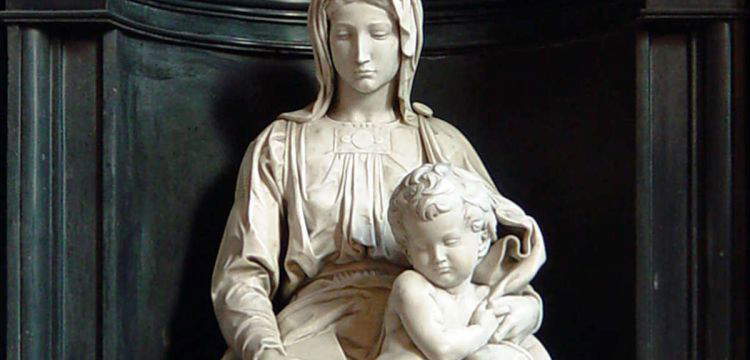 Die Madonna von Michelangelo und andere Meisterwerke in der Liebfrauenkirche in Brügge