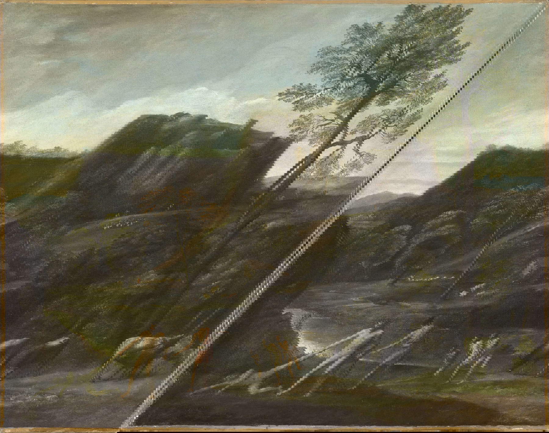 Domenico Zampieri called Domenichino, Landscape with Hercules and Cacus (1621-1622; oil on canvas, 119 x 150 cm;; Paris, musée du Louvre, inv 795 MR 187) Domenico Zampieri called Domenichino, Landscape with Hercules and Cacus (1621-1622; oil on canvas, 119 x 150 cm;; Paris, musée du Louvre, inv 795 MR 187)
