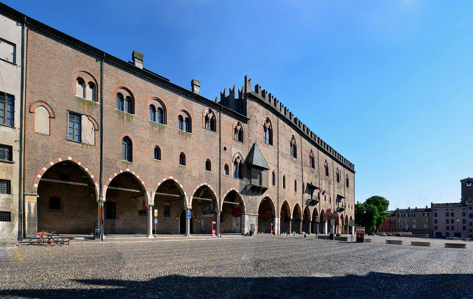 Ducal Palace, Piazza Sordello: Palazzo del Capitano and Magna Domus Ducal Palace, Piazza Sordello: Palazzo del Capitano and Magna Domus