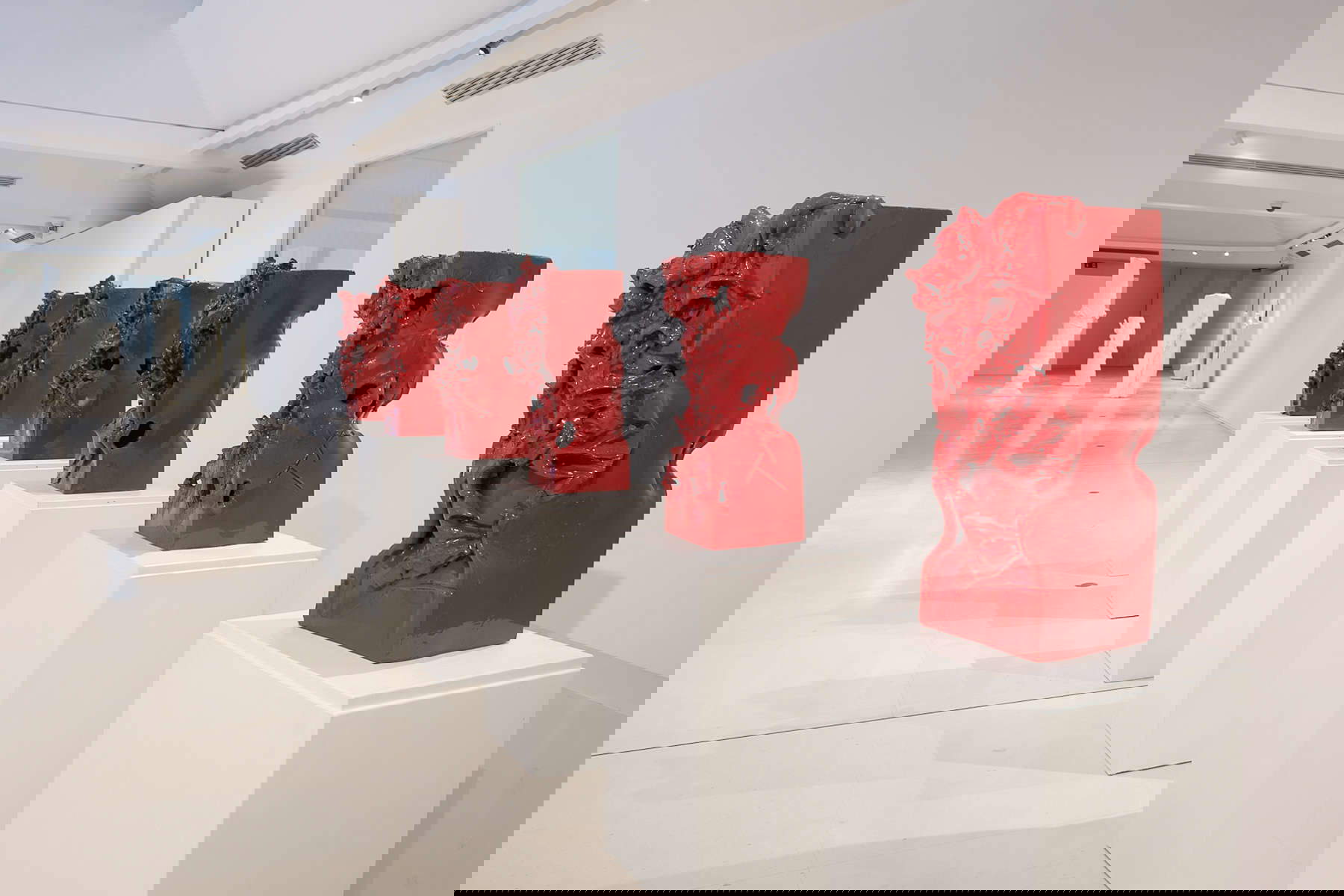 Exhibition layouts. Photo: Francesco Bondi Exhibition layouts. Photo: Francesco Bondi