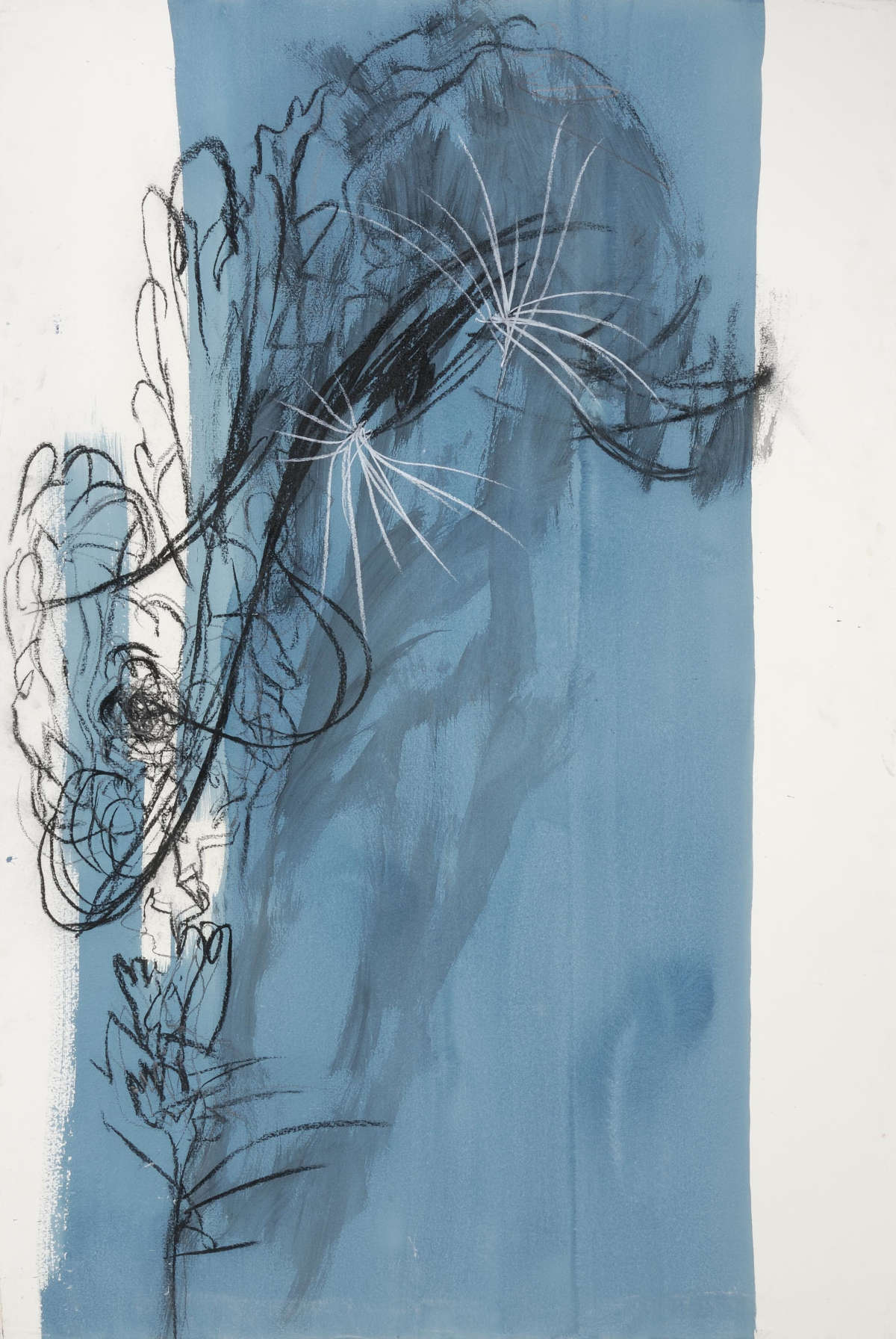 Giacinto Cerone, Untitled (2004; enamel and charcoal on cardboard) Giacinto Cerone, Untitled (2004; enamel and charcoal on cardboard)