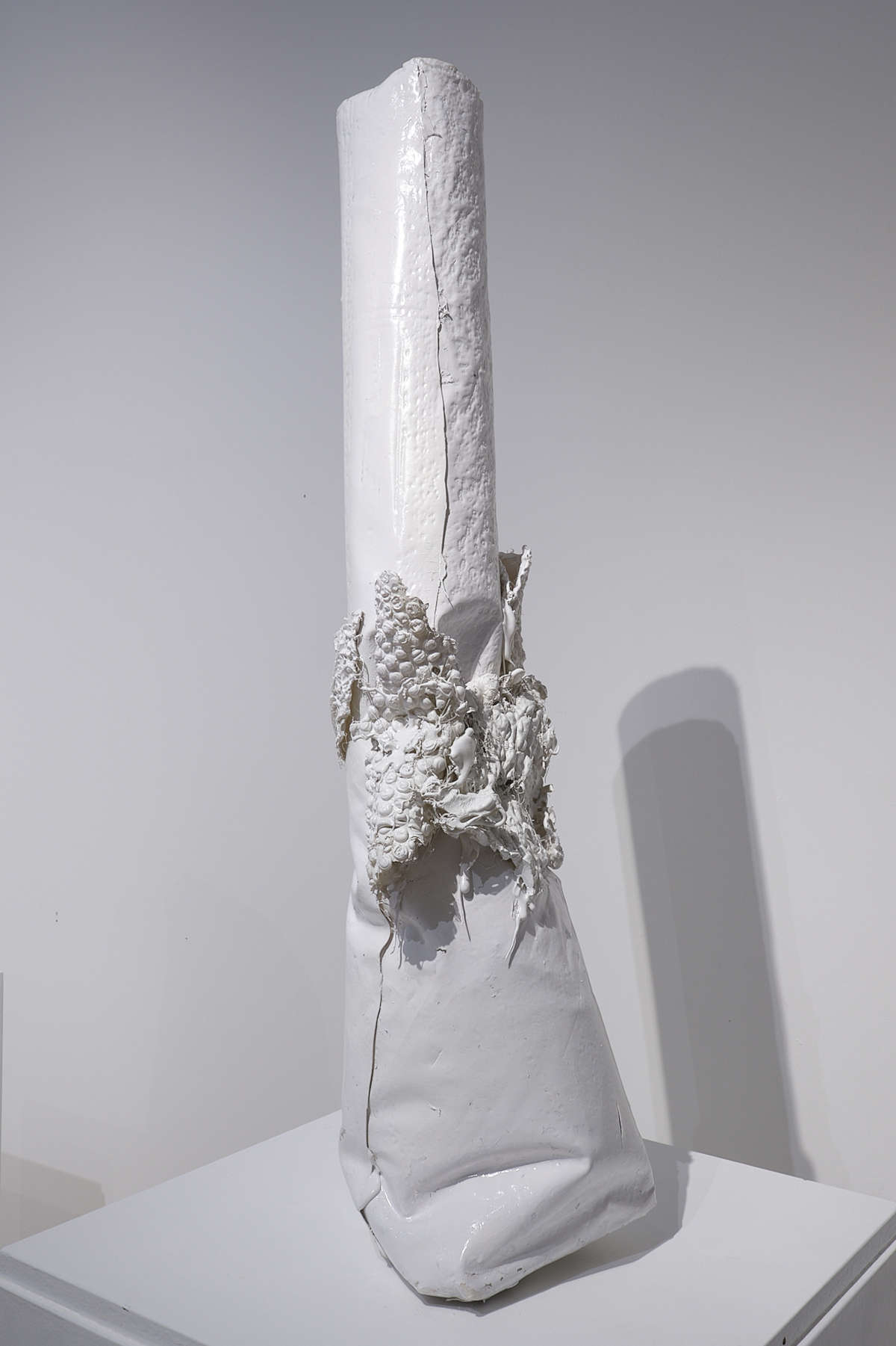 Giacinto Cerone, Stele Bucolica (1994; plastic and plaster) Giacinto Cerone, Stele Bucolica (1994; plastic and plaster)