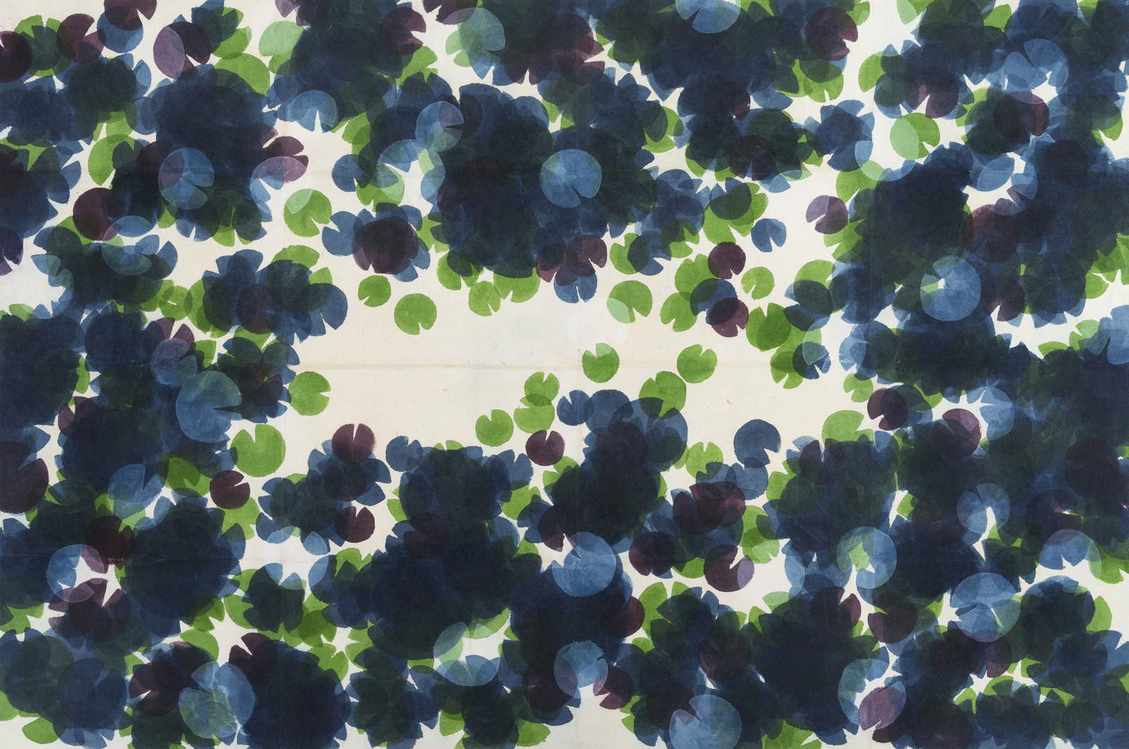 Davide Benati, Azzorre (2016; acquarello e carta nepalese su tela, 200 x 300 cm; Collezione privata) Davide Benati, Azzorre (2016; acquarello e carta nepalese su tela, 200 x 300 cm; Collezione privata)