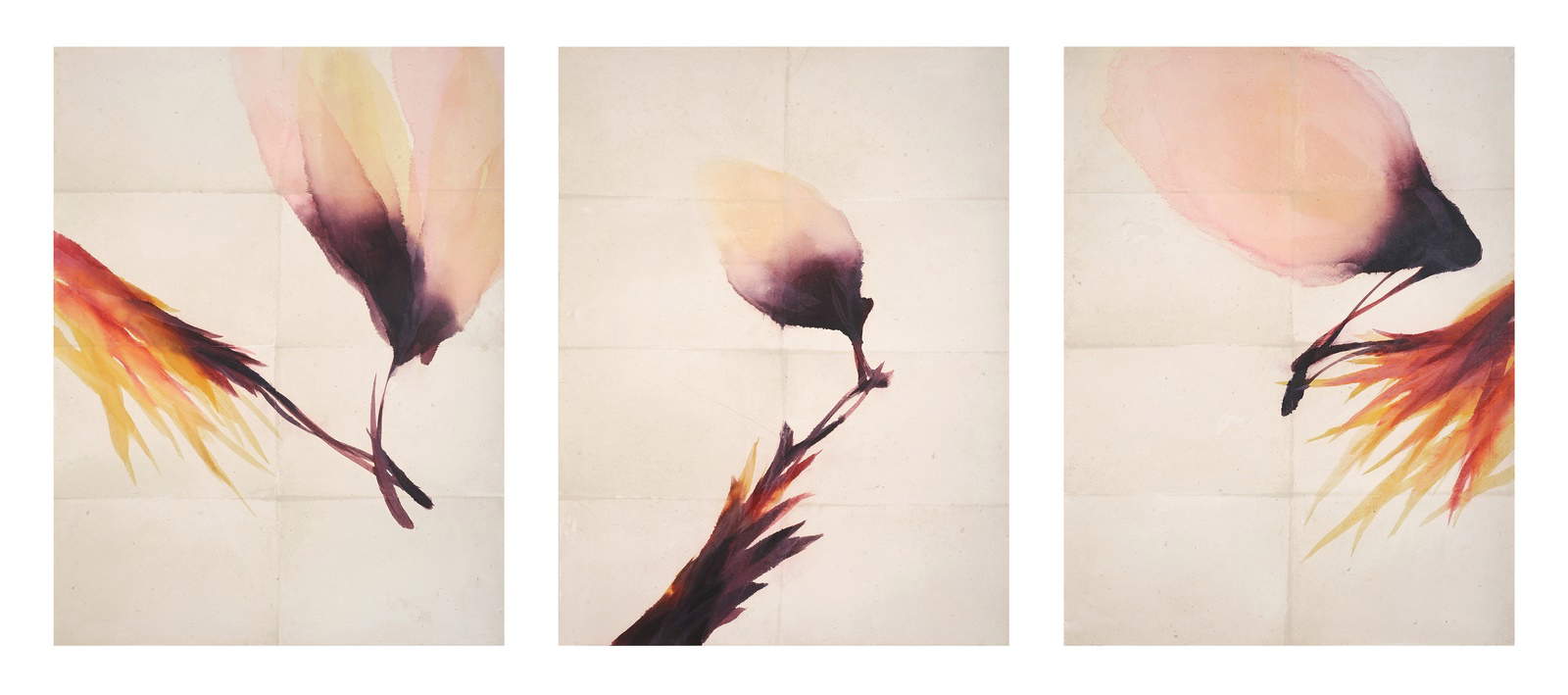 Davide Benati, Conversazioni (2009; acquarello e carta nepalese su tela, 180 x 360 cm) Davide Benati, Conversazioni (2009; acquarello e carta nepalese su tela, 180 x 360 cm)