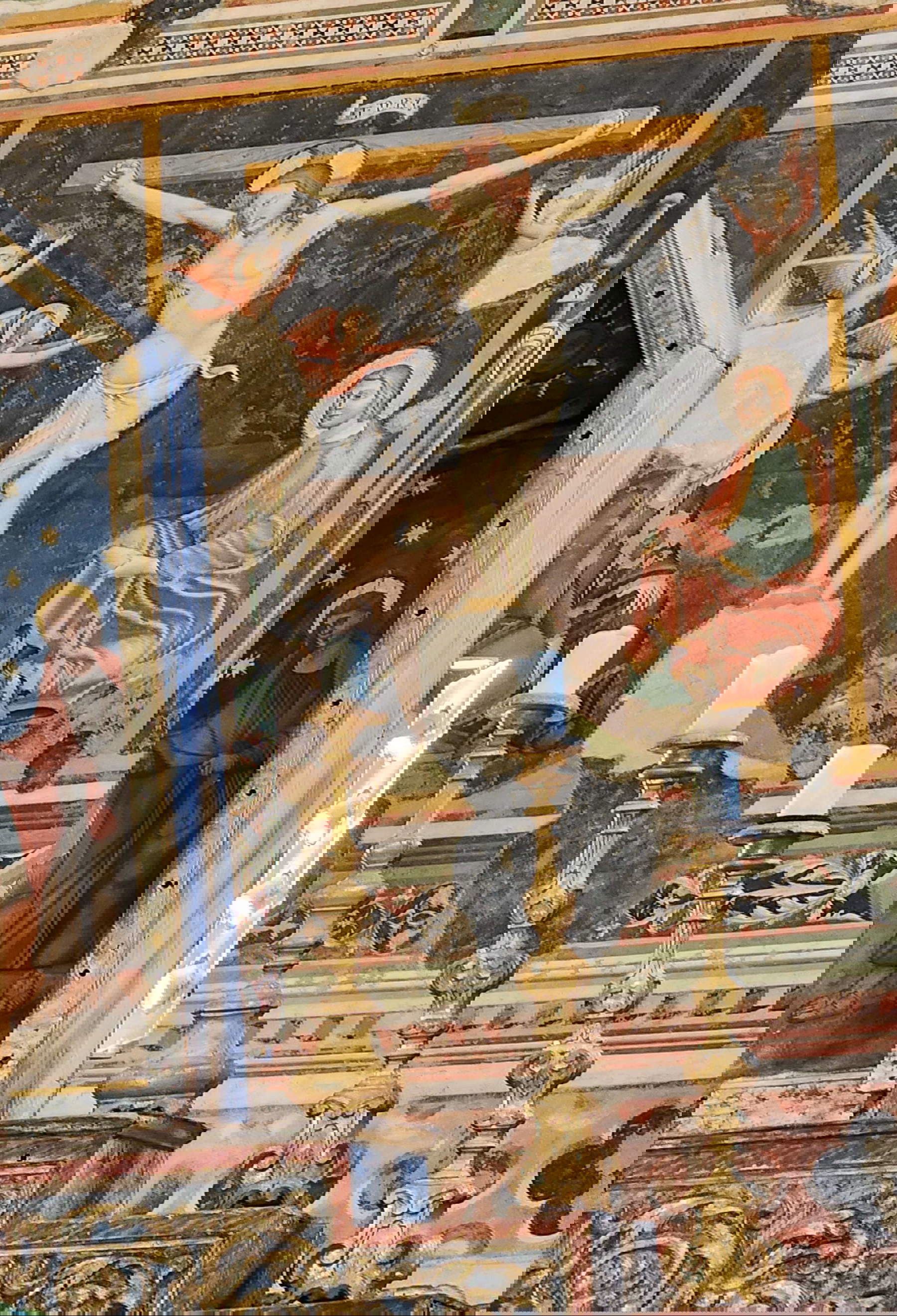 Cola di Pietro, Kreuzigung (1383)