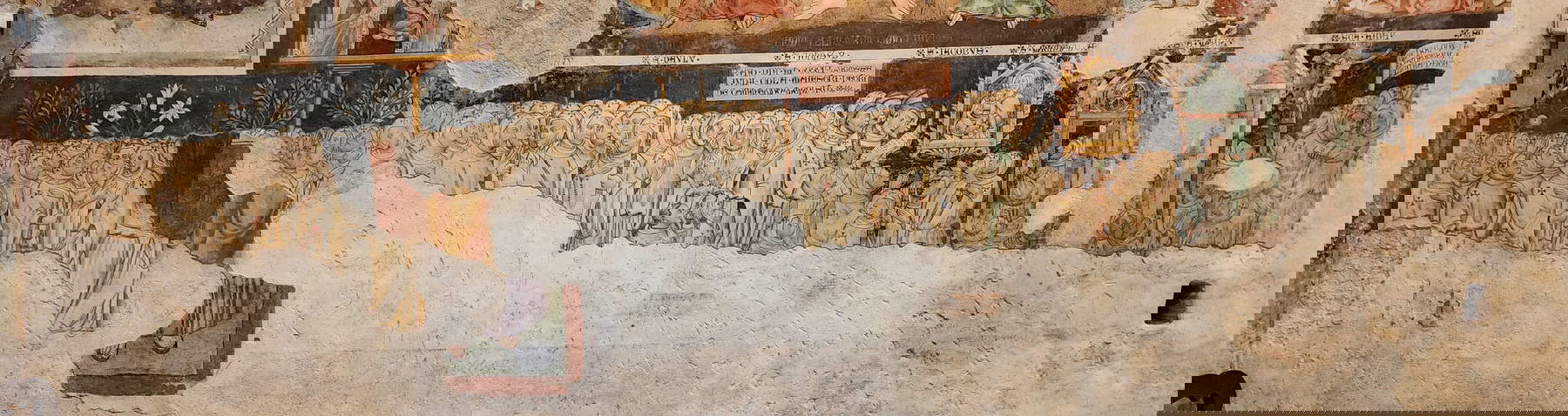 Cola di Pietro, Prozession der Weißen (1401)