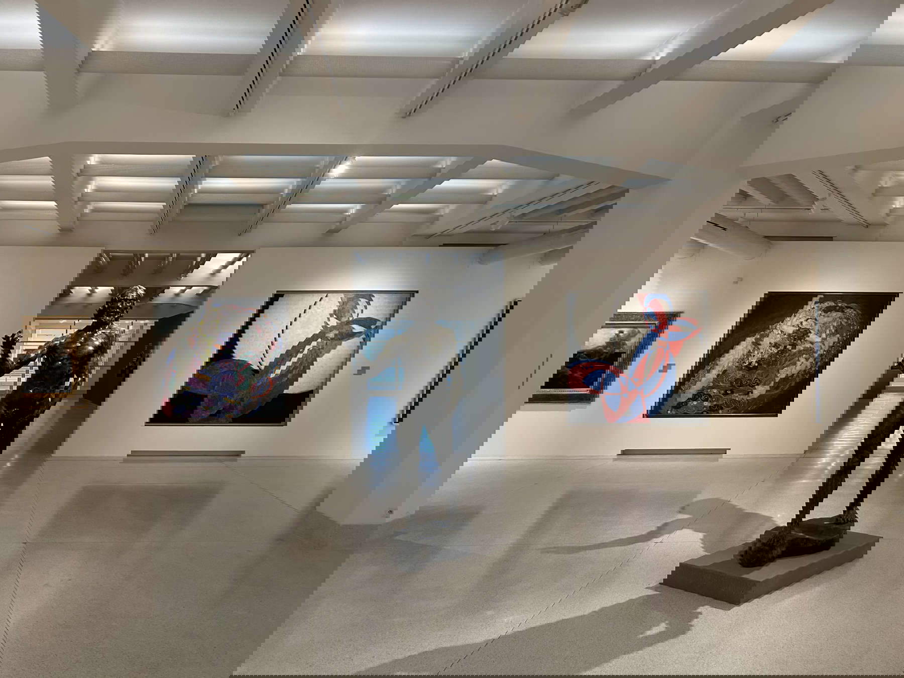 Klimt's Virgin and Amorpha Fugue in two colors by František Kupka compared, in the foreground a bronze by Rodin Klimt's Virgin and Amorpha Fugue in two colors by František Kupka compared, in the foreground a bronze by Rodin