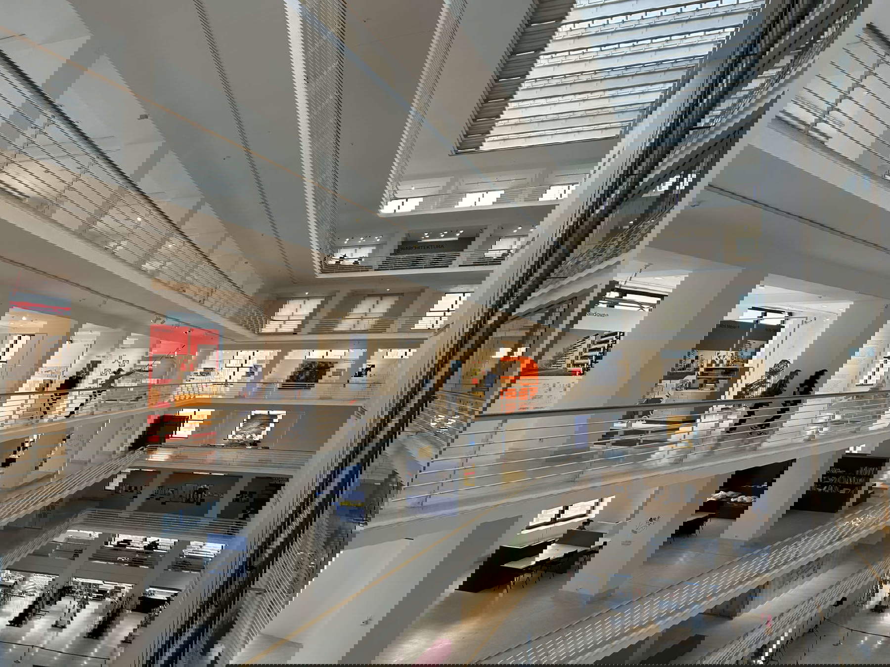 The interior of the Palace of Fairs The interior of the Palace of Fairs