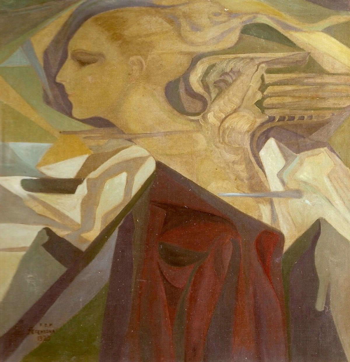 Raoul Dal Molin Ferenzona, La vetta (1929; olio su tela, 61 x 59 cm; Roma, Collezione privata)