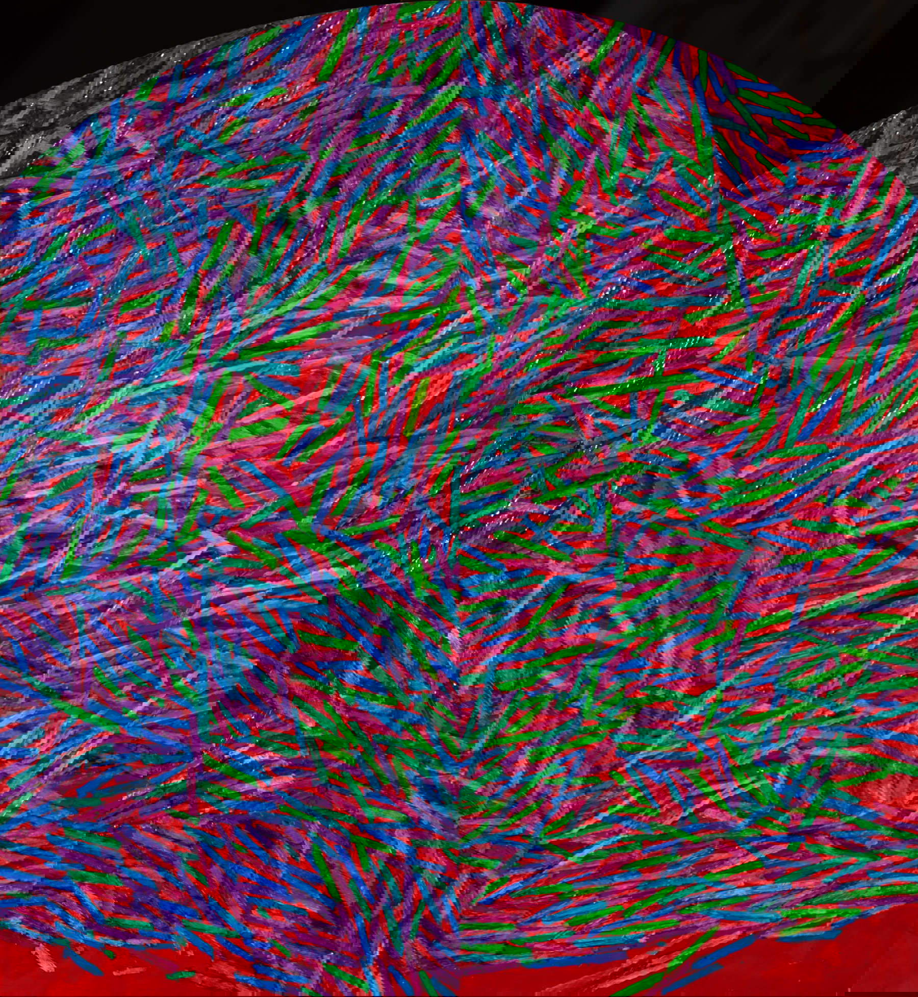 Giulio Candussio, Movimento, luce, colore (2007; acrilico su tavola, 64 x 59 cm) Giulio Candussio, Movimento, luce, colore (2007; acrilico su tavola, 64 x 59 cm)