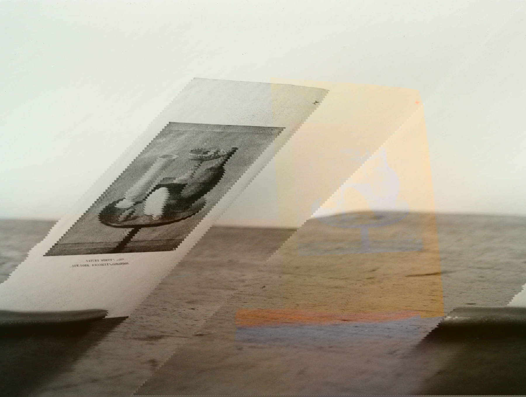 Alessandra Spranzi, On Table #80 (2014-2024 ; polaroid). Avec l'aimable autorisation de l'artiste et de la Galleria P420, Bologne.