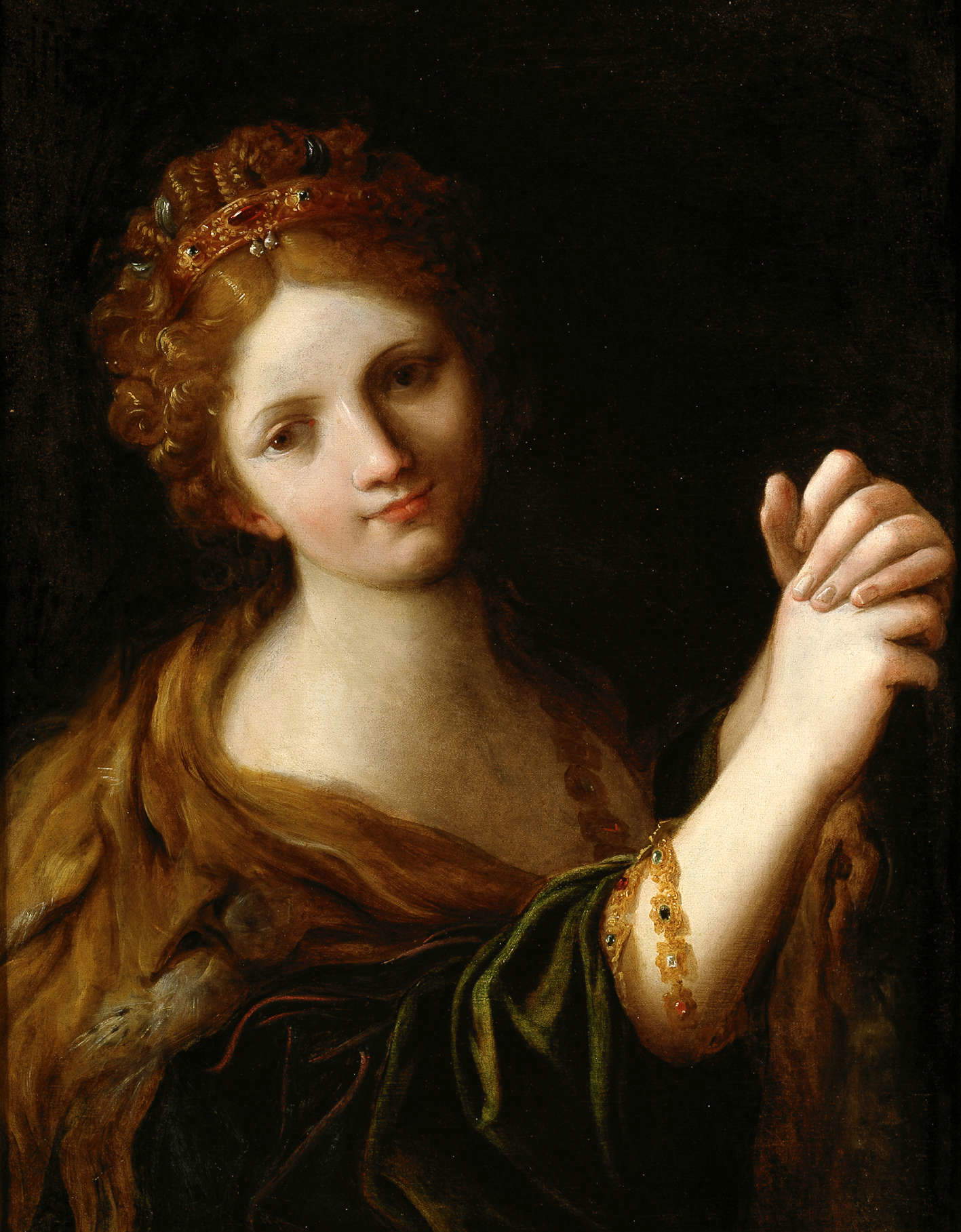 Ludovico Carracci, Iole (1606-1607; oil on canvas, 80.5 × 63 cm; Fondazione Cassa di Risparmio di Reggio Emilia Pietro Manodori inv. P 4) Ludovico Carracci, Iole (1606-1607; oil on canvas, 80.5 × 63 cm; Fondazione Cassa di Risparmio di Reggio Emilia Pietro Manodori inv. P 4)