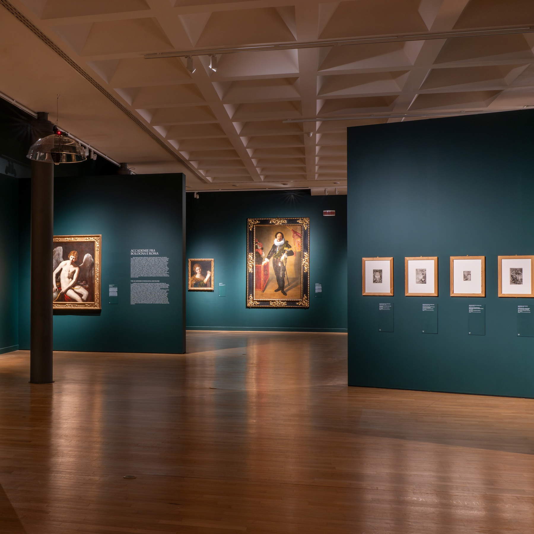 Arrangements of the exhibition The Fable of Atalanta. Guido Reni and the Poets Arrangements of the exhibition The Fable of Atalanta. Guido Reni and the Poets