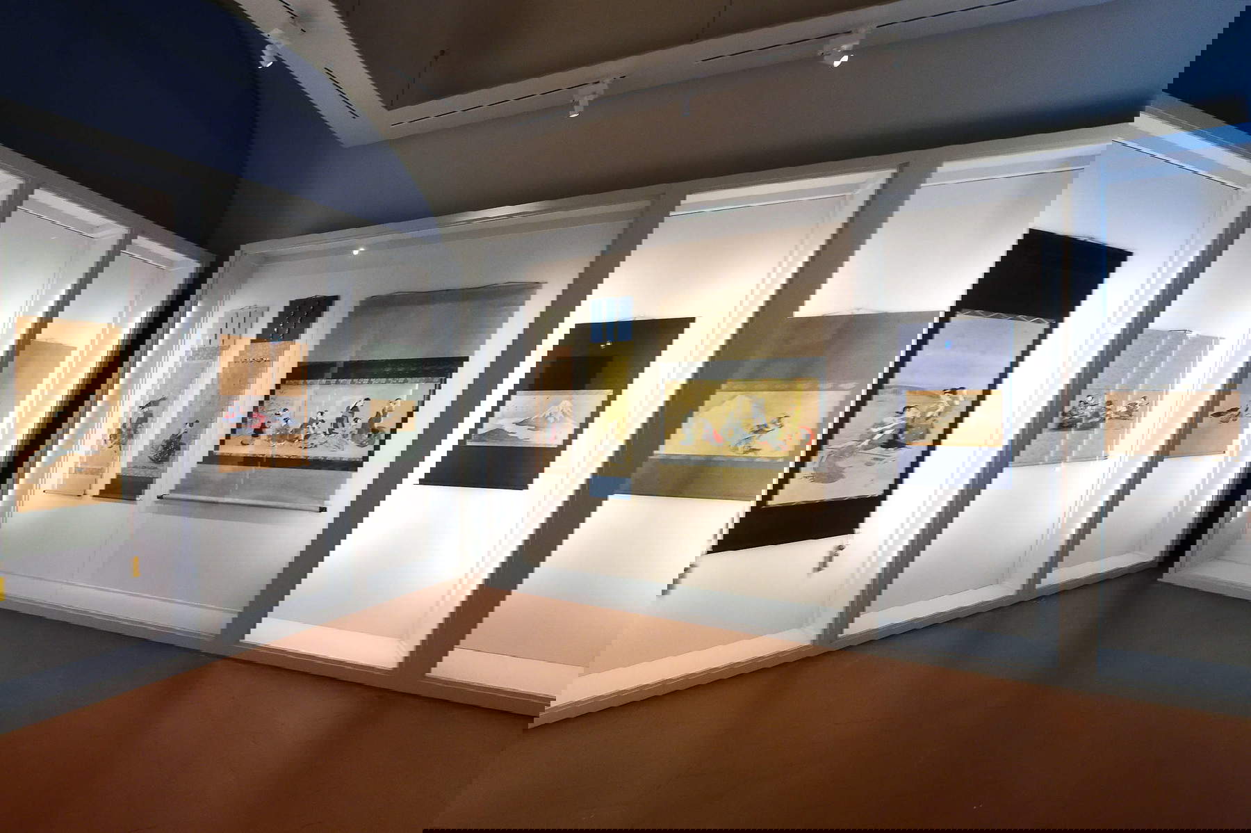 Hokusai exhibition setups Hokusai exhibition setups