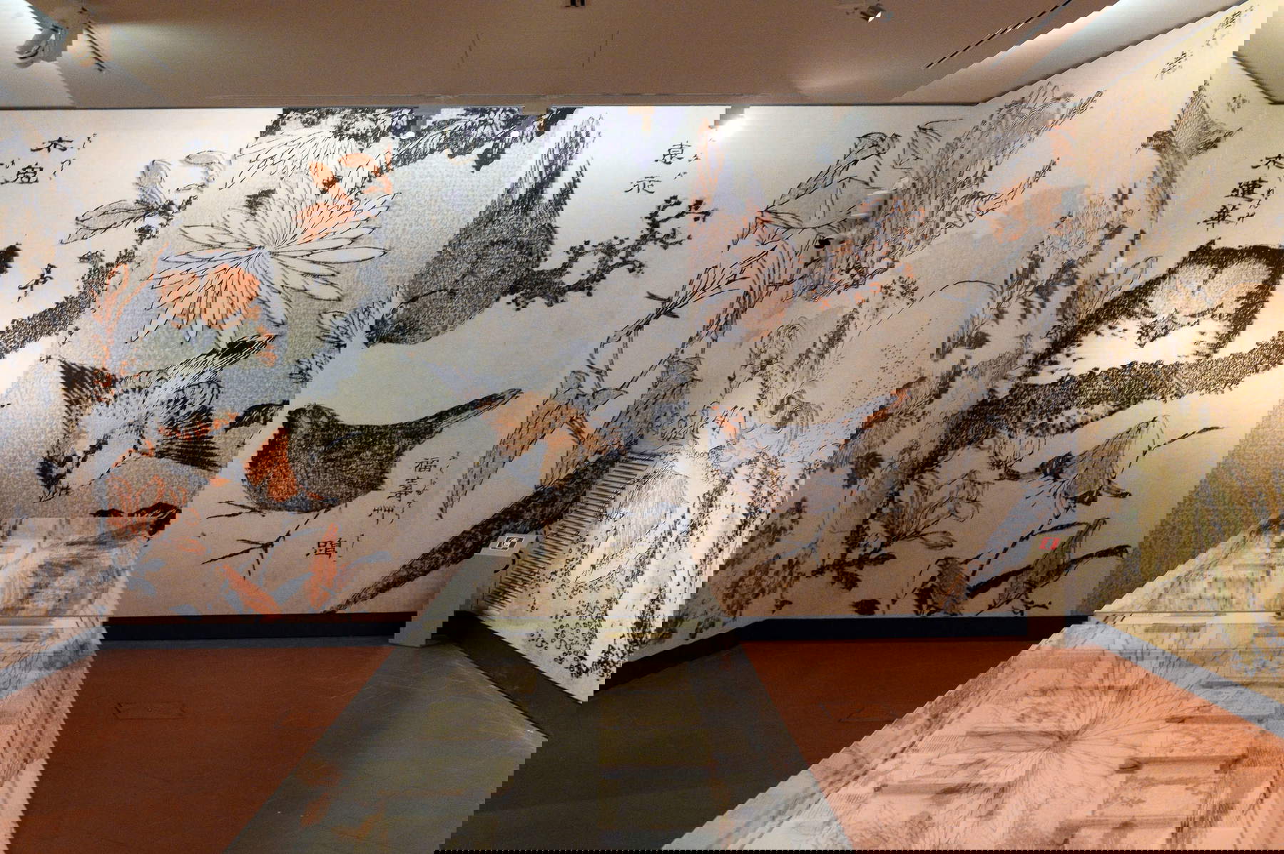 Hokusai exhibition setups Hokusai exhibition setups