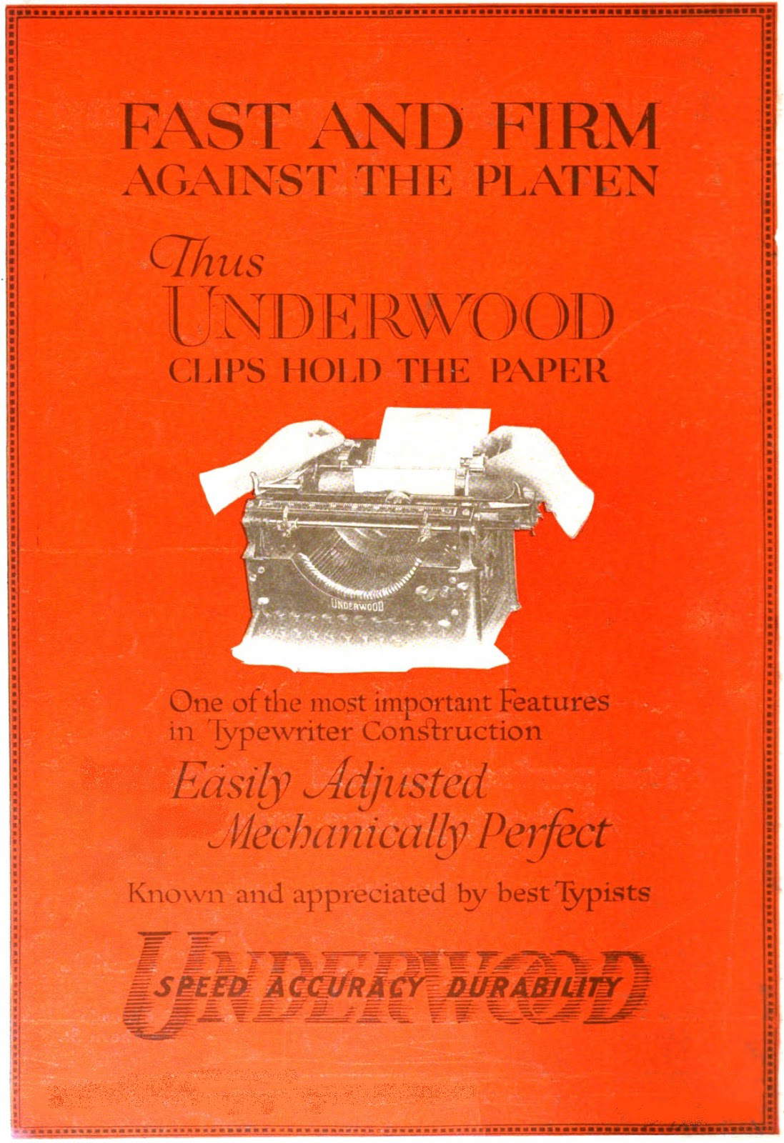 Publicidad Underwood nº 5