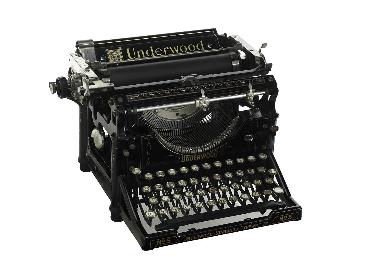 Underwood No. 5: the typewriter that revolutionized the art