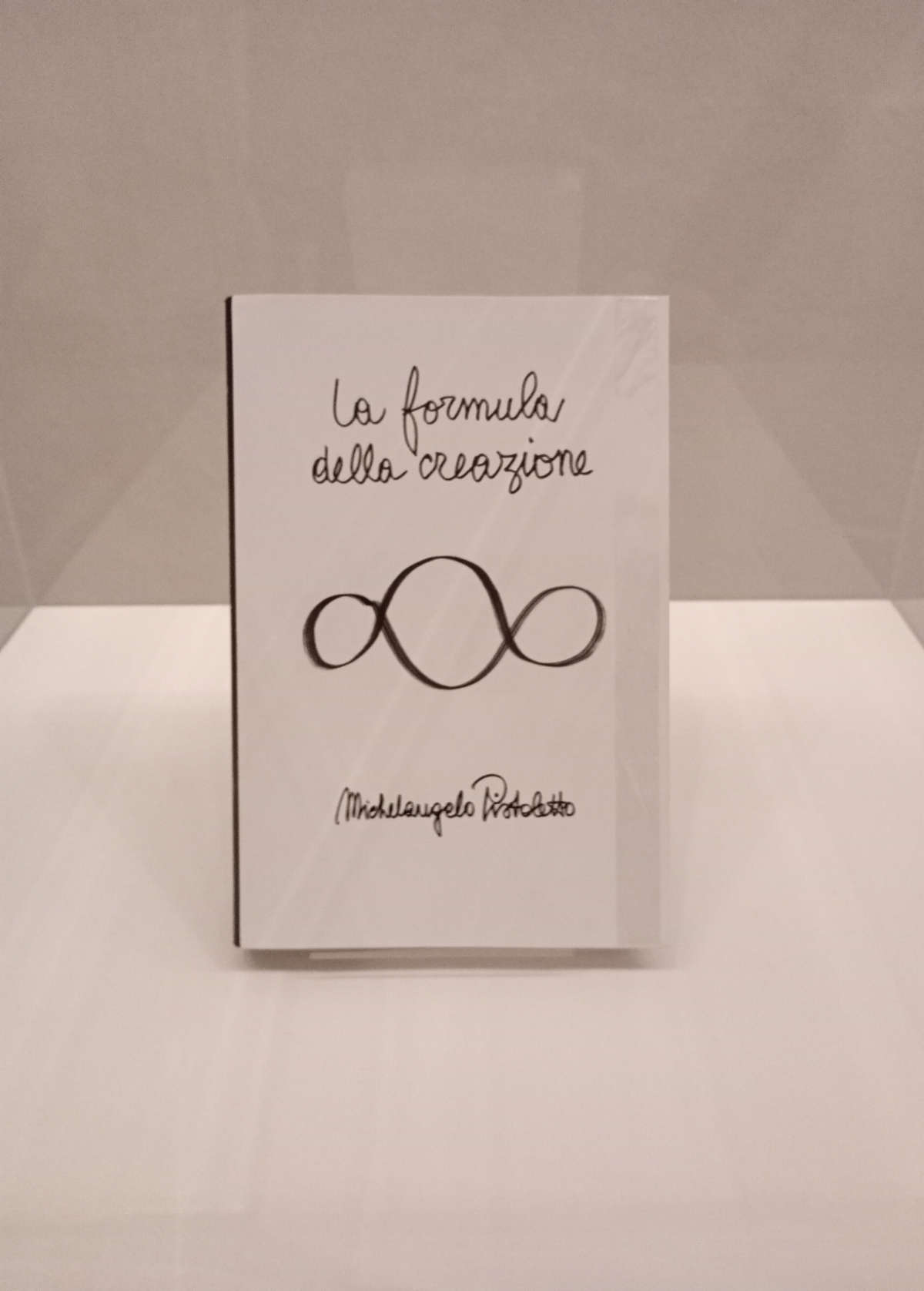 Michelangelo Pistoletto, The Formula of Creation, shown at the exhibition at the Rivoli Castle (2023-2024)
