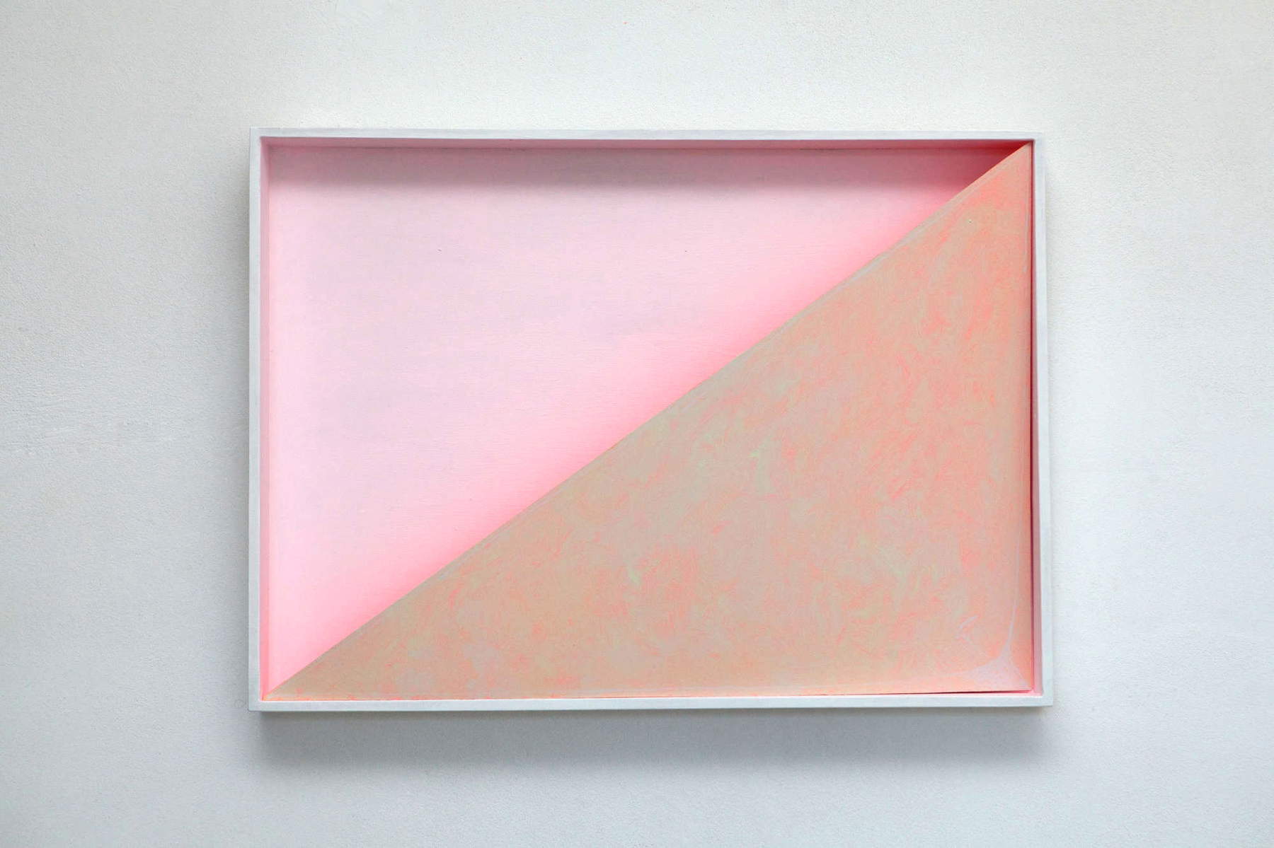 Gabriele Landi, Jusqu'à... (émulsion vinylique sur bois et mdf, 50 x 70 x 5 cm) Gabriele Landi, Jusqu'à... (émulsion vinylique sur bois et mdf, 50 x 70 x 5 cm)