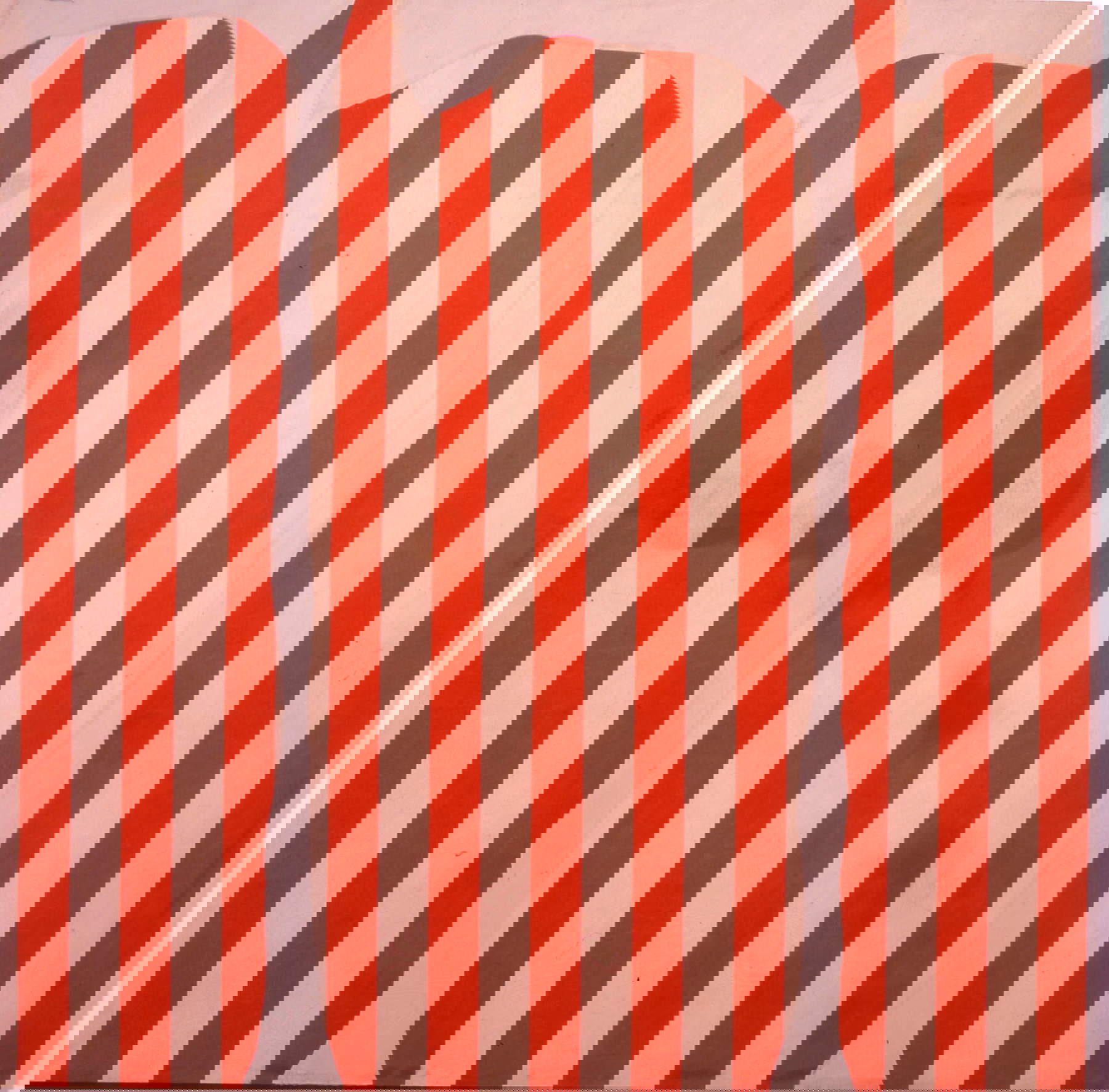 Daniel Buren, Peinture aux formes ind&eacute;finies (June 1966; canvas, 189.6 x 190 cm; Paris, Private Collection) &copy; DB - SIAE Rome