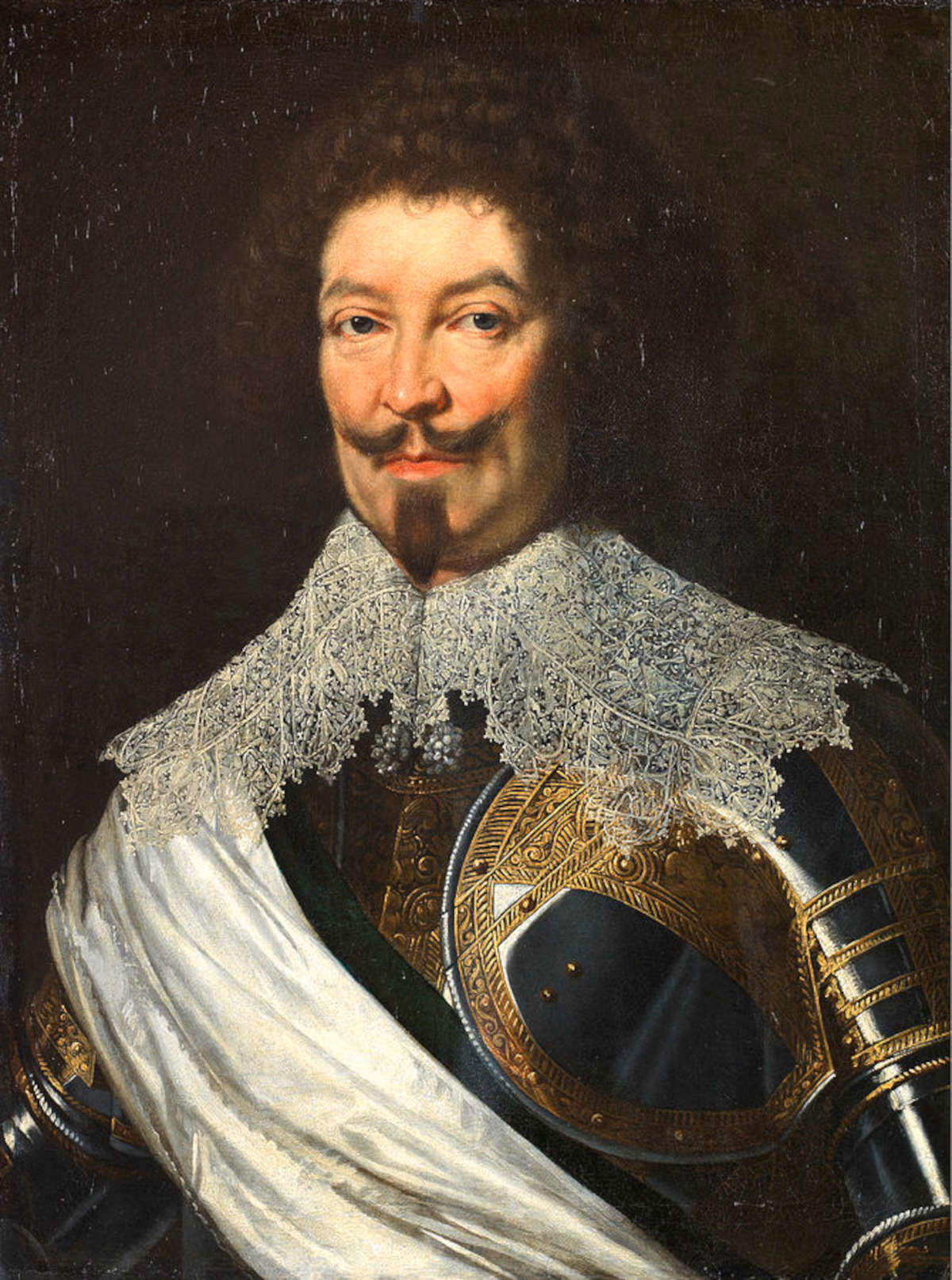 Justus Suttermans, Portrait de Charles de Guise (vers 1635 ; huile sur toile, 65 x 52 cm ; Florence, Galerie des Offices)