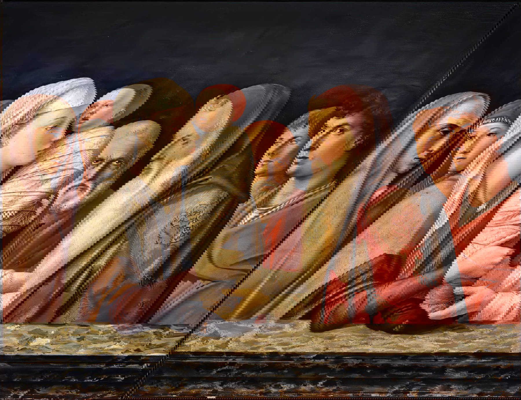 Giovanni Bellini, Presentación de Jesús en el Templo (1460; temple sobre tabla; Venecia, Fondazione Querini Stampalia) Giovanni Bellini, Presentación de Jesús en el Templo (1460; temple sobre tabla; Venecia, Fondazione Querini Stampalia)