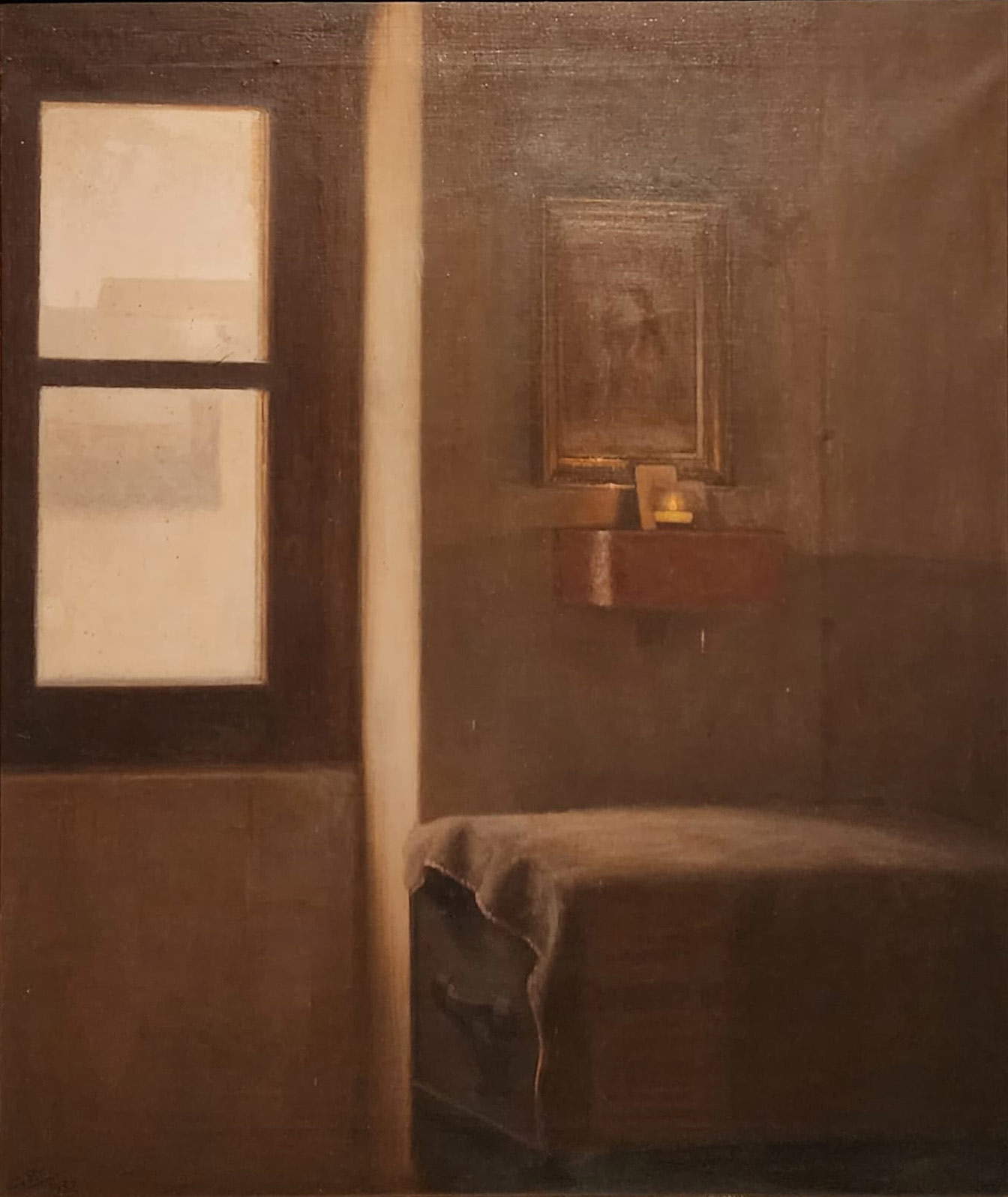 Giuseppe Ar, Die zwei Lichter (1932; Öl auf Leinwand, 65,5 x 55 cm; Privatsammlung) Giuseppe Ar, Die zwei Lichter (1932; Öl auf Leinwand, 65,5 x 55 cm; Privatsammlung)