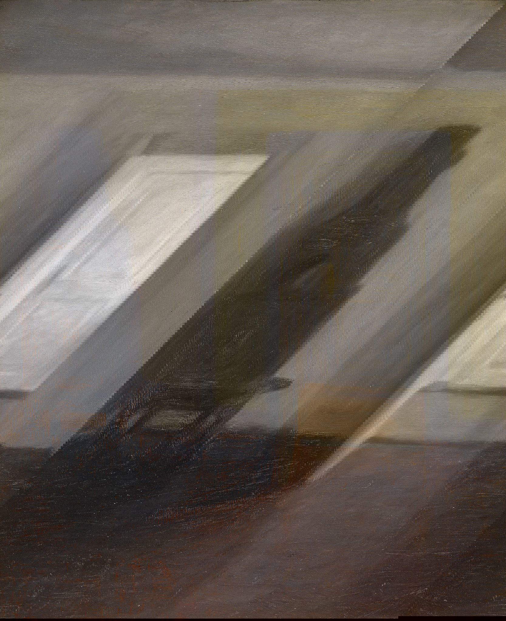 Vilhelm Hammershøi, Die weiße Tür (1888; Öl auf Leinwand, 61 x 51 cm; Kopenhagen, SMK - Statens Museum for Kunst, inv. KMS7246) Vilhelm Hammershøi, Die weiße Tür (1888; Öl auf Leinwand, 61 x 51 cm; Kopenhagen, SMK - Statens Museum for Kunst, inv. KMS7246)