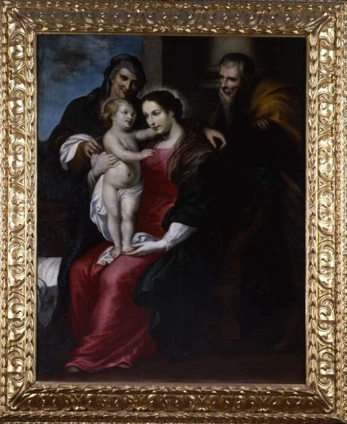 La Sainte Famille attribuée à Van Dyck La Sainte Famille attribuée à Van Dyck