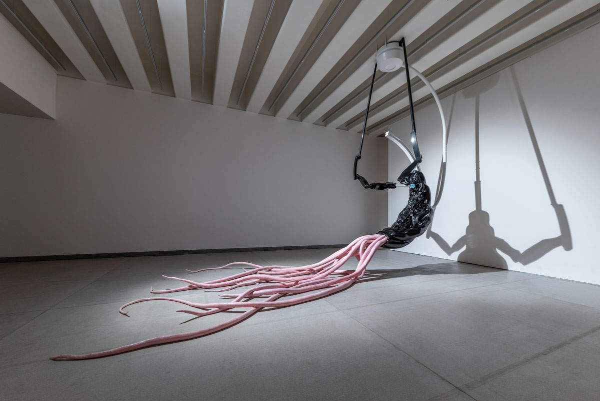 Agnes Questionmark, Nexaris Suite (2024-2025), vue de l'exposition, Tenuta dello Scompiglio, Vorno, Capannori (Lucca). Photo : Leonardo Morfini Agnes Questionmark, Nexaris Suite (2024-2025), vue de l'exposition, Tenuta dello Scompiglio, Vorno, Capannori (Lucca). Photo : Leonardo Morfini
