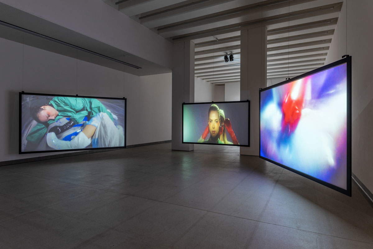 Agnes Questionmark, Nexaris Suite (2024-2025), vue de l'exposition, Tenuta dello Scompiglio, Vorno, Capannori (Lucca). Photo : Leonardo Morfini Agnes Questionmark, Nexaris Suite (2024-2025), vue de l'exposition, Tenuta dello Scompiglio, Vorno, Capannori (Lucca). Photo : Leonardo Morfini