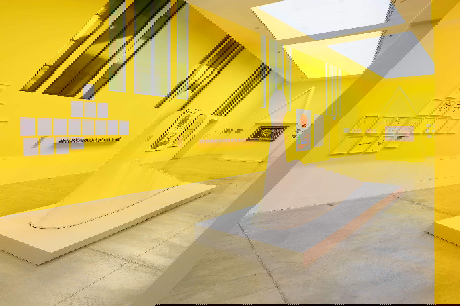 Allestimenti della mostra Facile ironia. Foto: Carlo Favero Allestimenti della mostra Facile ironia. Foto: Carlo Favero